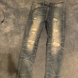 Mens American eagle skinny jeans